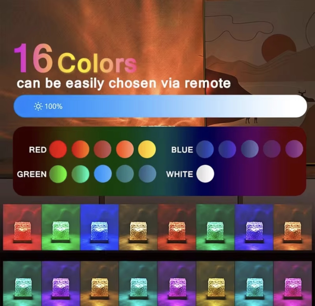 Difhouser™ Ocean Lamp