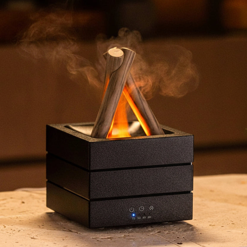 Difhouser Cozy Cabin Campfire